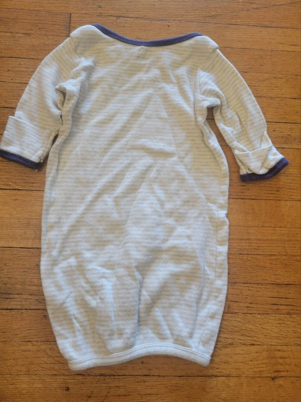 100% Organic Cotton Neutral Gray & White Baby 5- Pc Sleeper Set